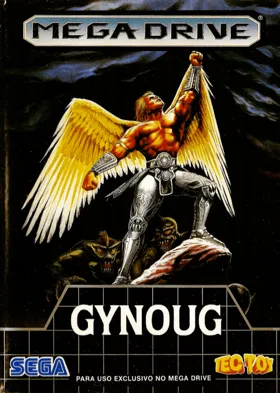 Gynoug (Europe) box cover front